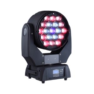Intelligent moving LED stage light that washes the area it shines on.